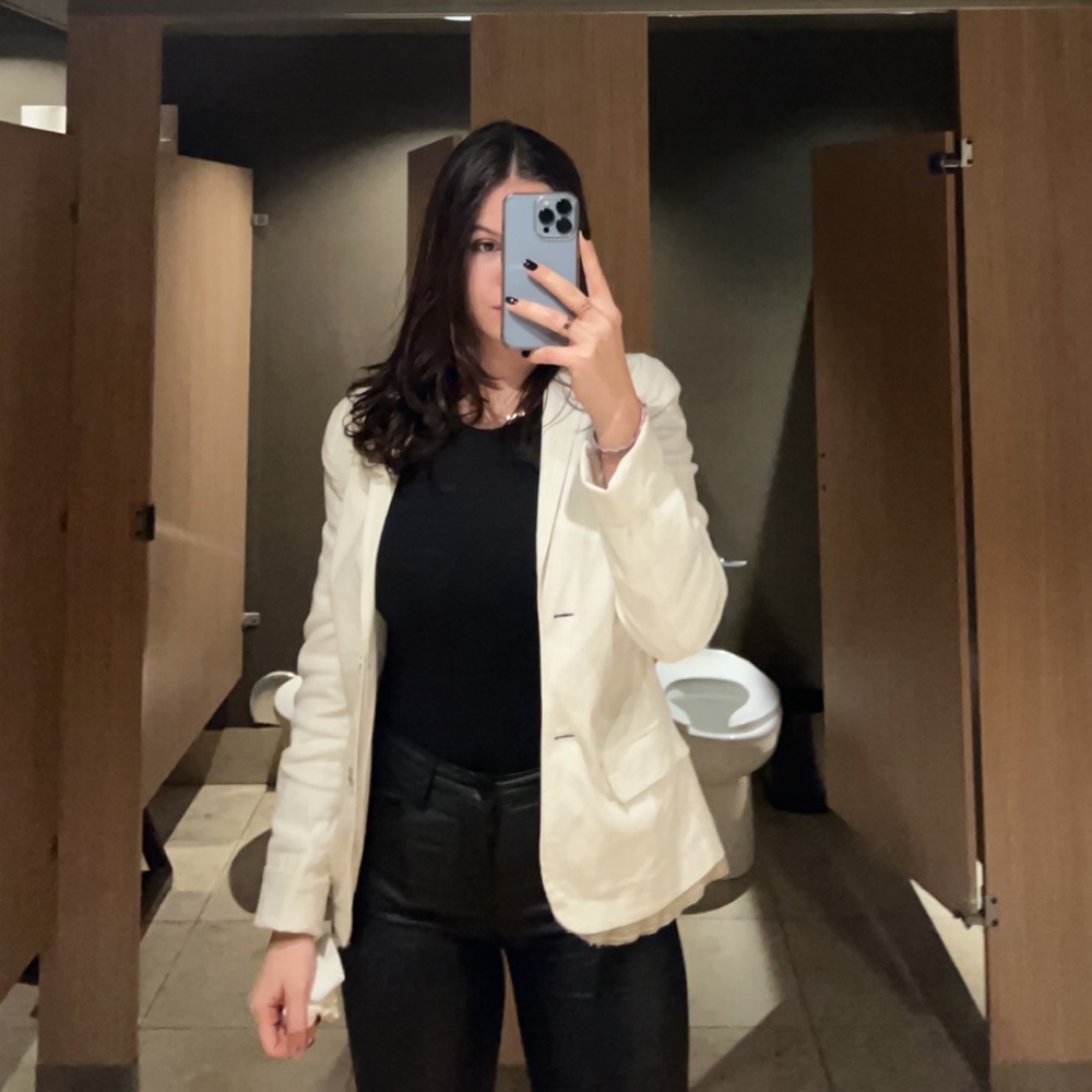 ESCADA SPORT LINEN AND COTTON BLAZER